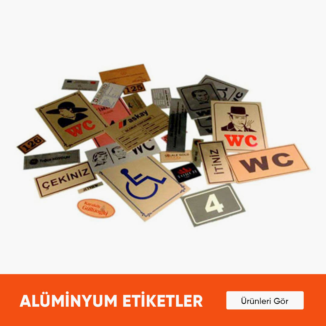 Aleminyum Etiketler